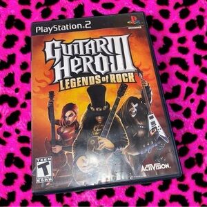 Guitar Hero III: Legends of Rock for PlayStation 2